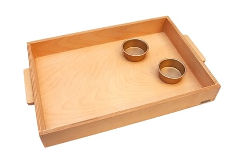 Wooden Tray with Bead Cups ? Premium