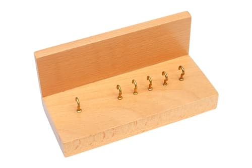 Wall Frame for Golden Bead Chains (PQ)