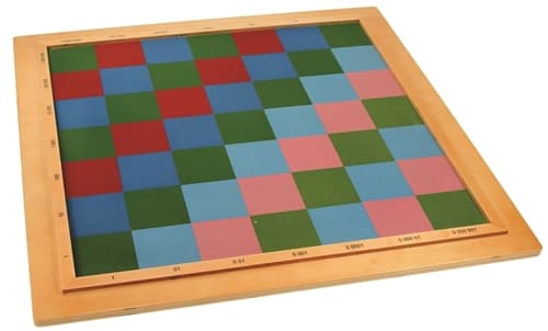 Felt Decimal Checker Board - Set (PQ)