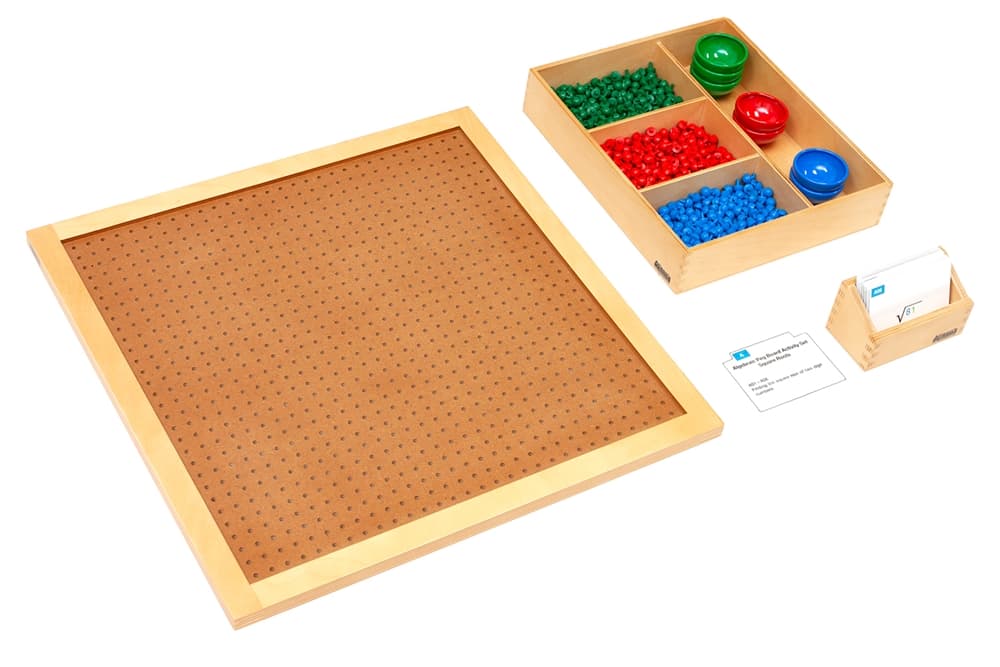 Algebraic (Square Root) Peg Board - Set (PQ)