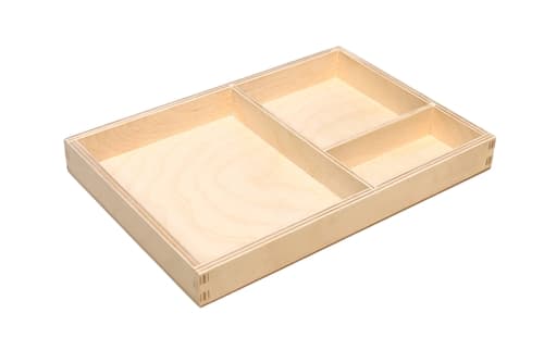 Three Part Tray (Premium Quality)