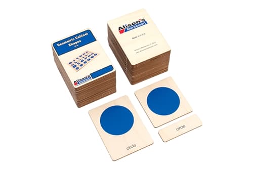 Geometric Cabinet Nomenclature Cards (3–6)