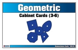 Geometric Nomenclature Cards (3–6)