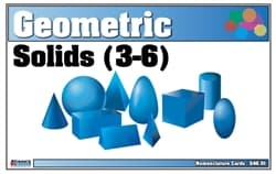 Geometric Solids Cards 3-6 (Printed)