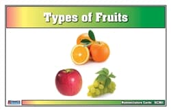 Types of Fruits Laminate & Cut