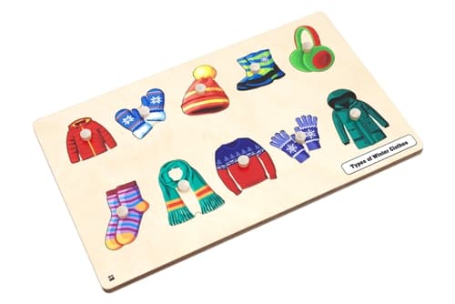 Types of Winter Clothes Puzzle