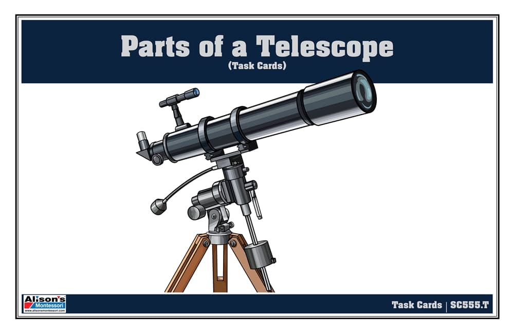 Parts of a Telescope Task Cards