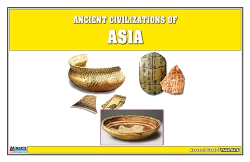 Timeline of Ancient Civilizations of Asia Cards