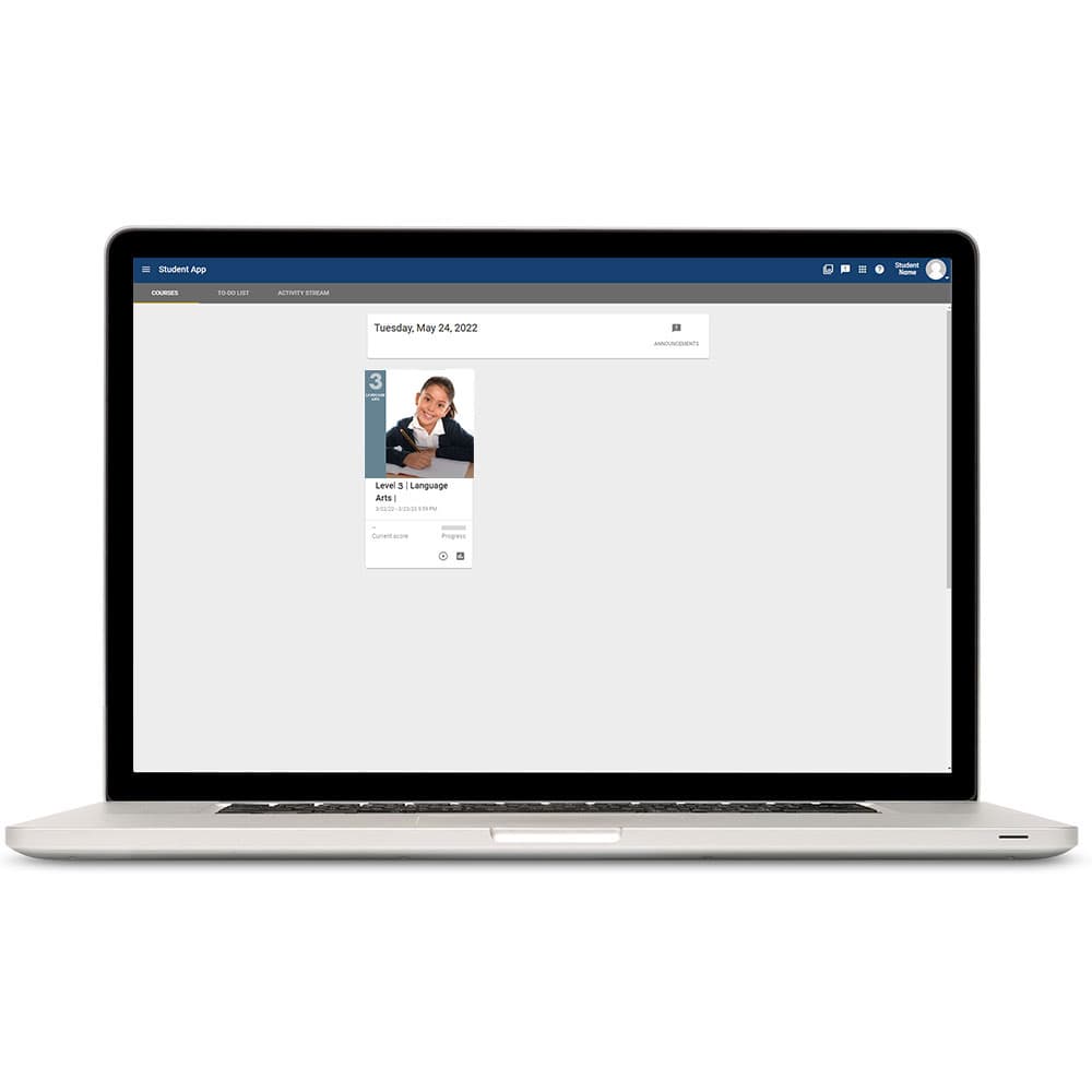 Virtual Seat for Language Arts 3