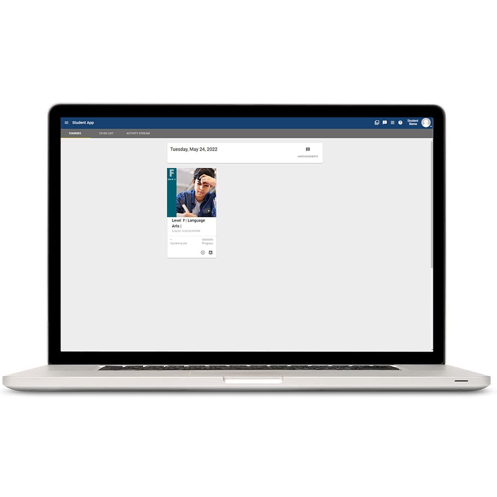 Virtual Seat for Language Arts F