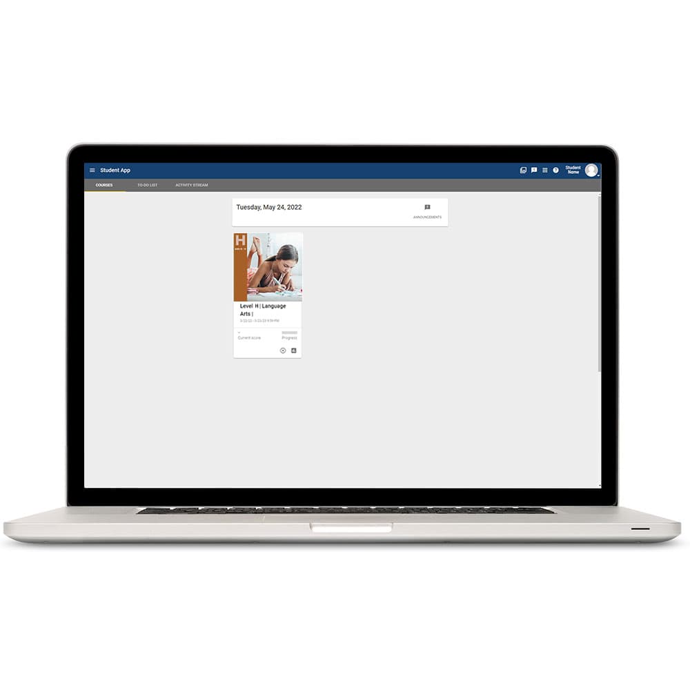 Virtual Seat for Language Arts H