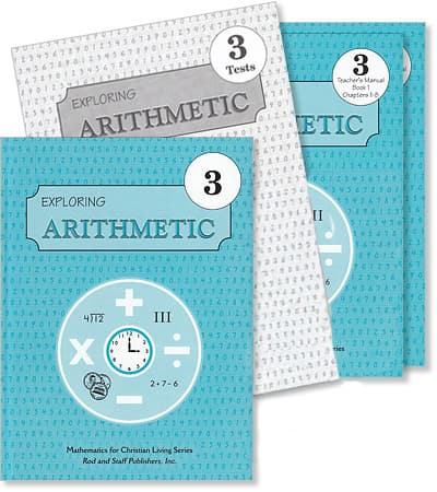 Rod & Staff Grade 3 Math, Third Edition Set