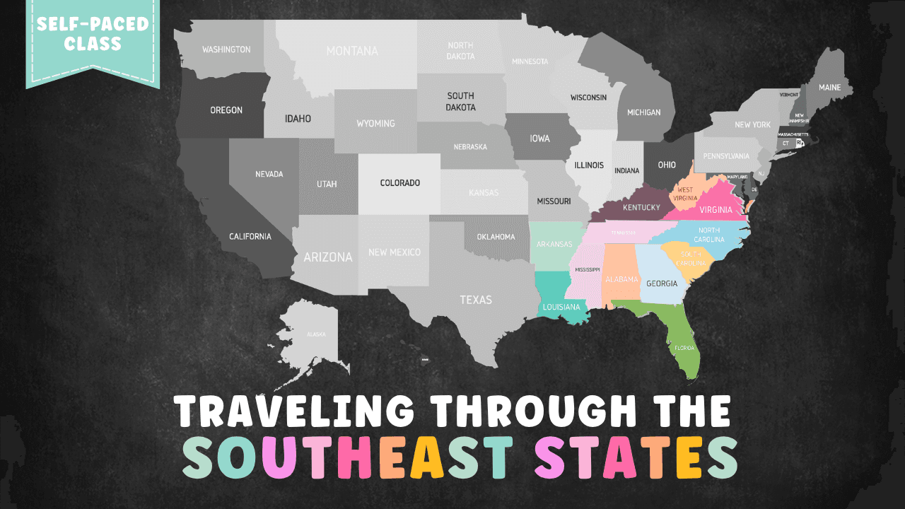 Social Studies Class - Explore the SE US