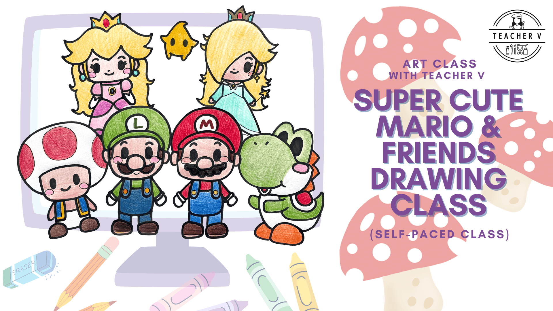 Art Class - Super Mario Kawaii Drawing