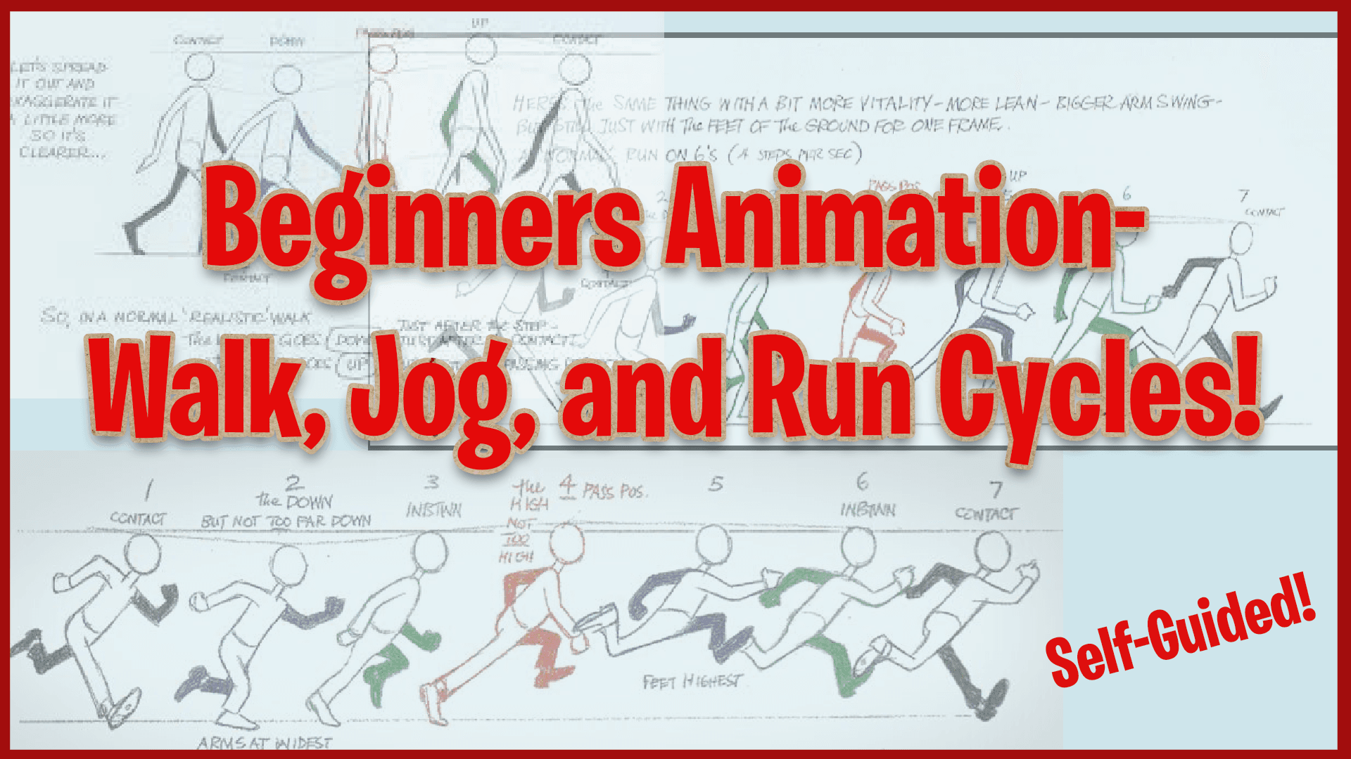 Art Class - Beg 2D Animation: Walk, Run