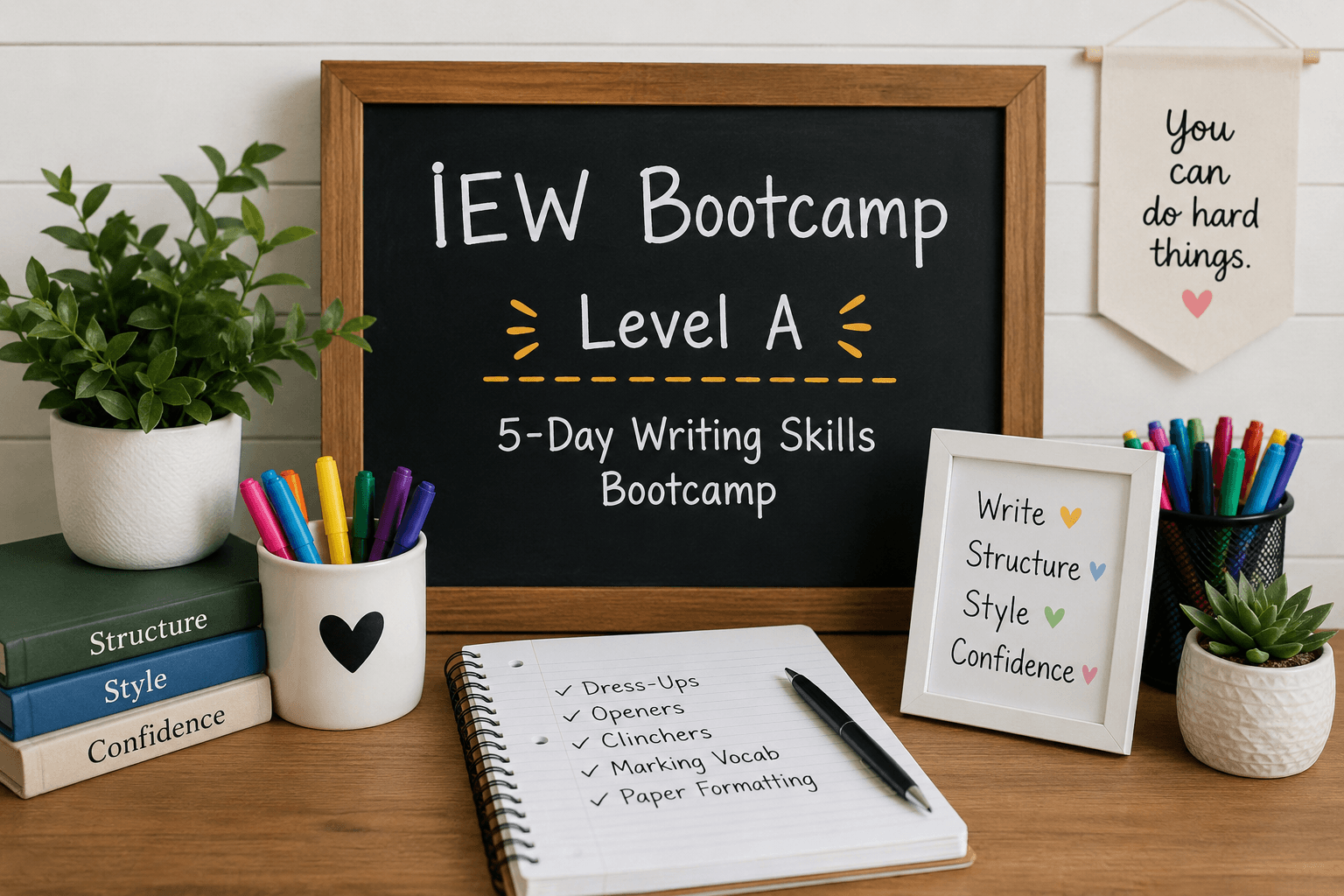 English Class - IEW Writing Bootcamp