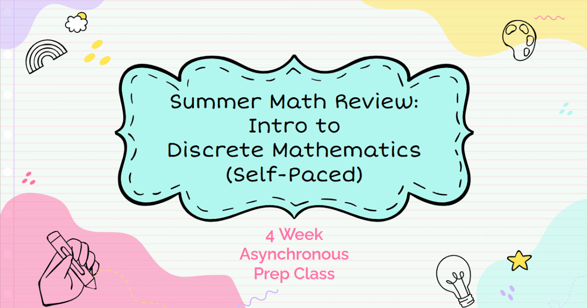 Math Class - Summer Math Review: Intro