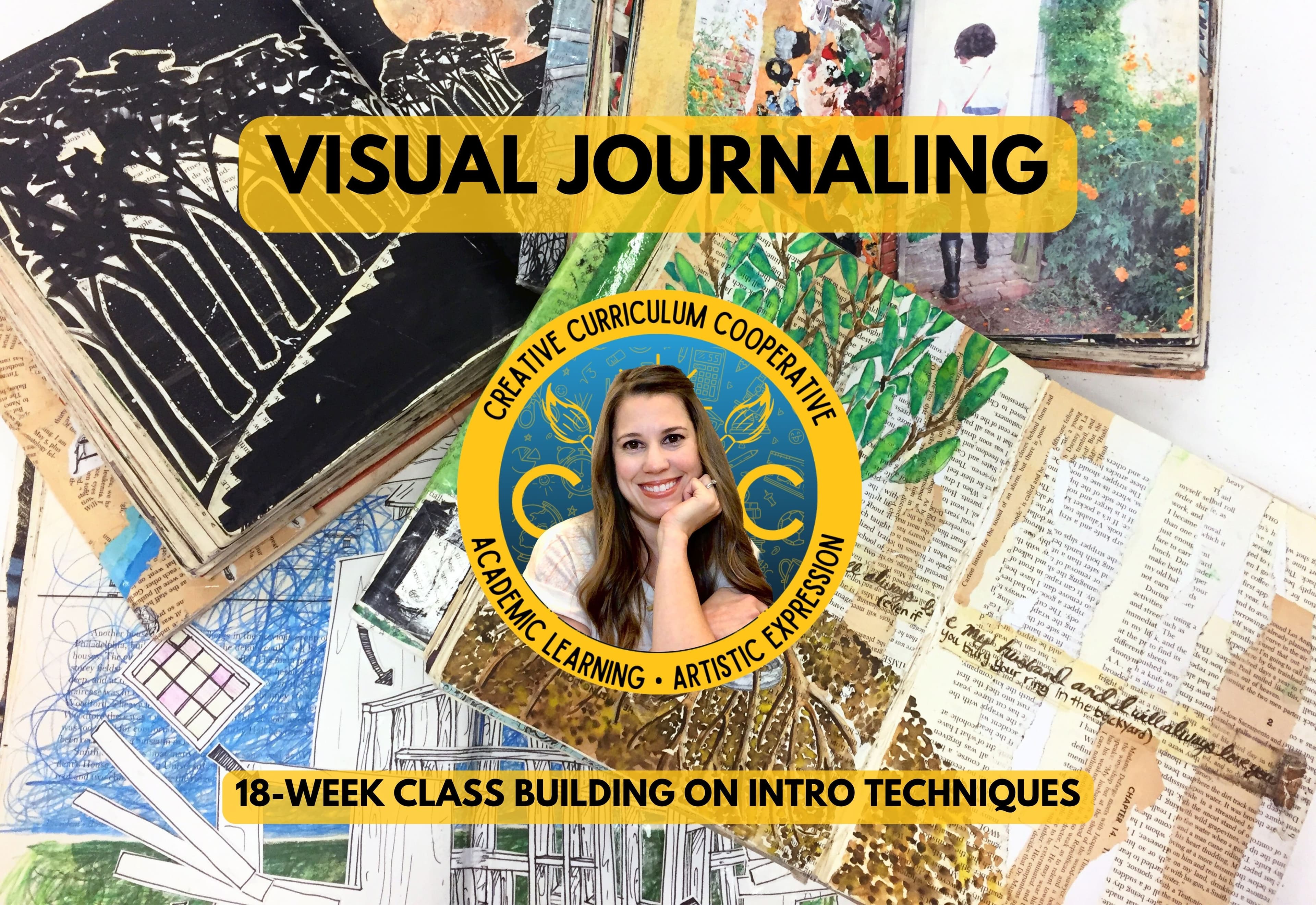 Art Class - Repurpose Book: Mixed Media