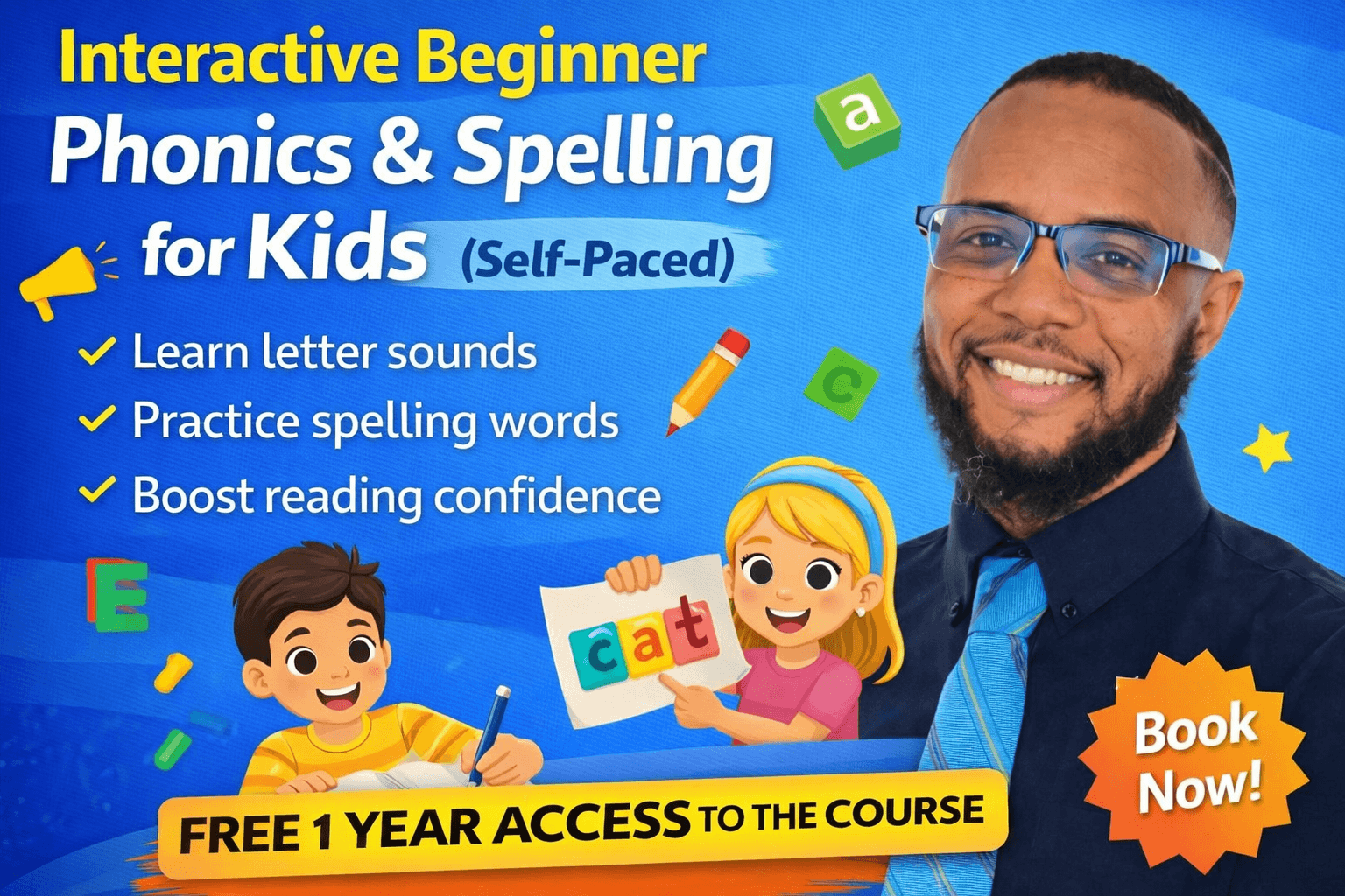 English Class - Fun Phonics & Spelling