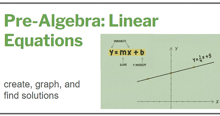 Math Class - Pre-Algebra Essentials