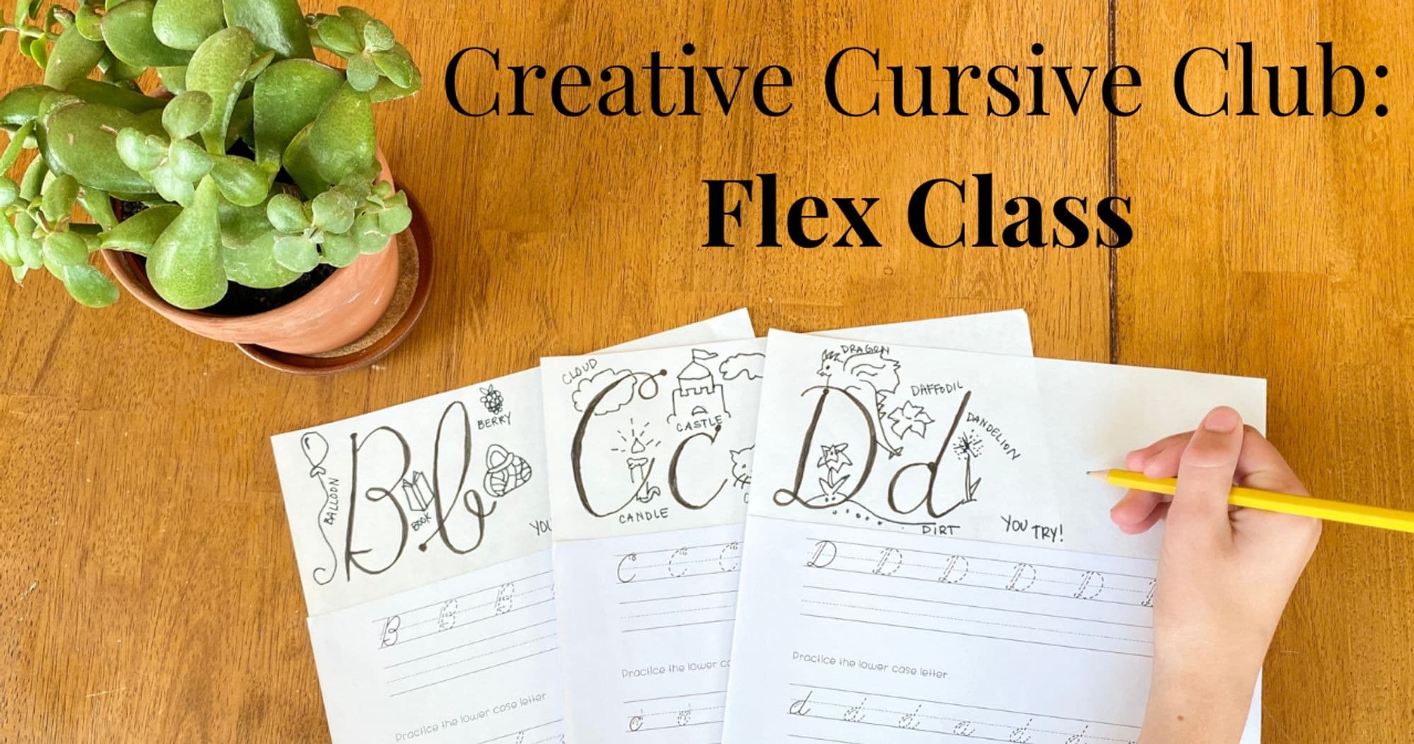 English Class - Cursive Creativity Club