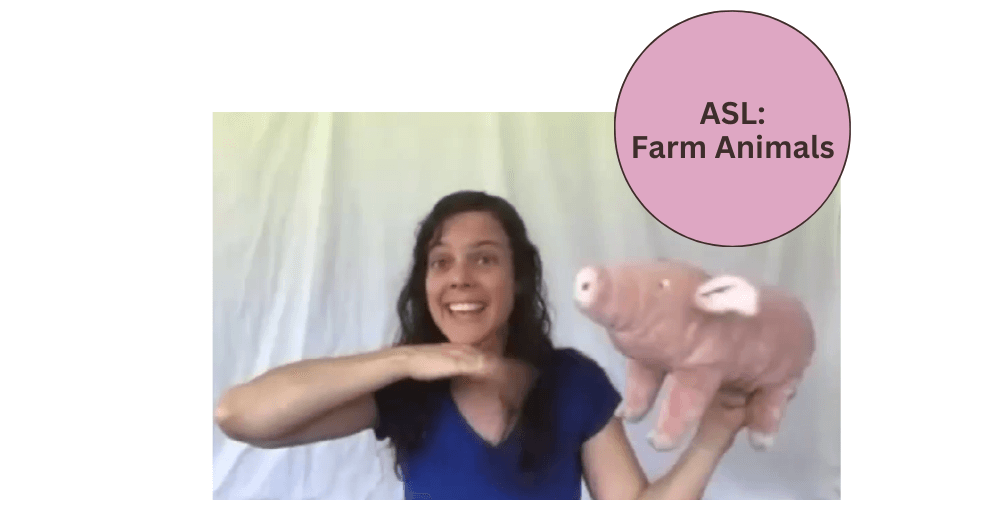 World Languages Class - ASL Farm Vocab