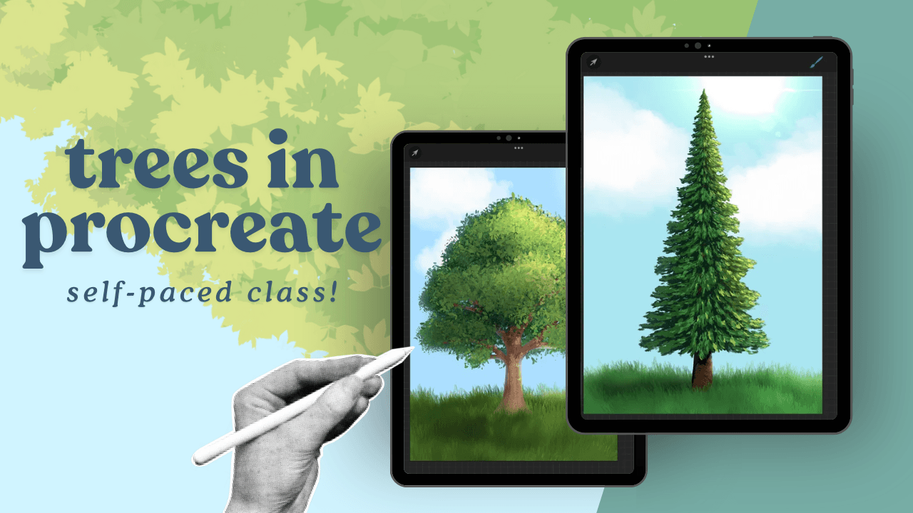 Art Class - Procreate Tree Creation