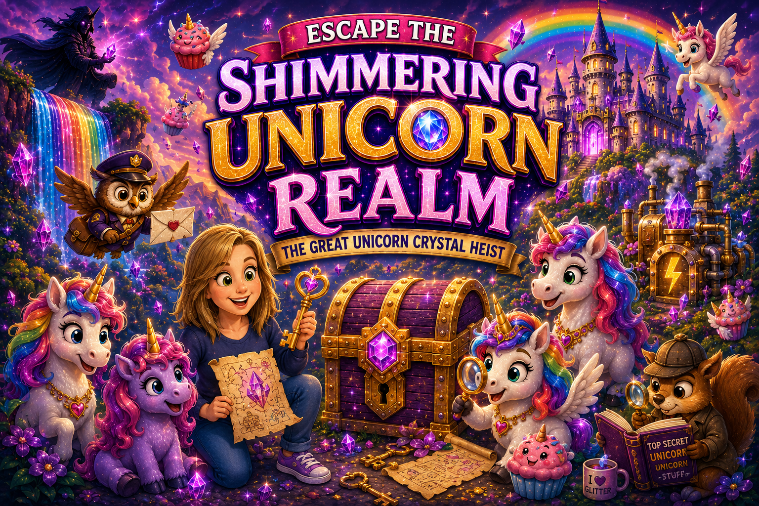 English Class - Unicorn Realm Escape