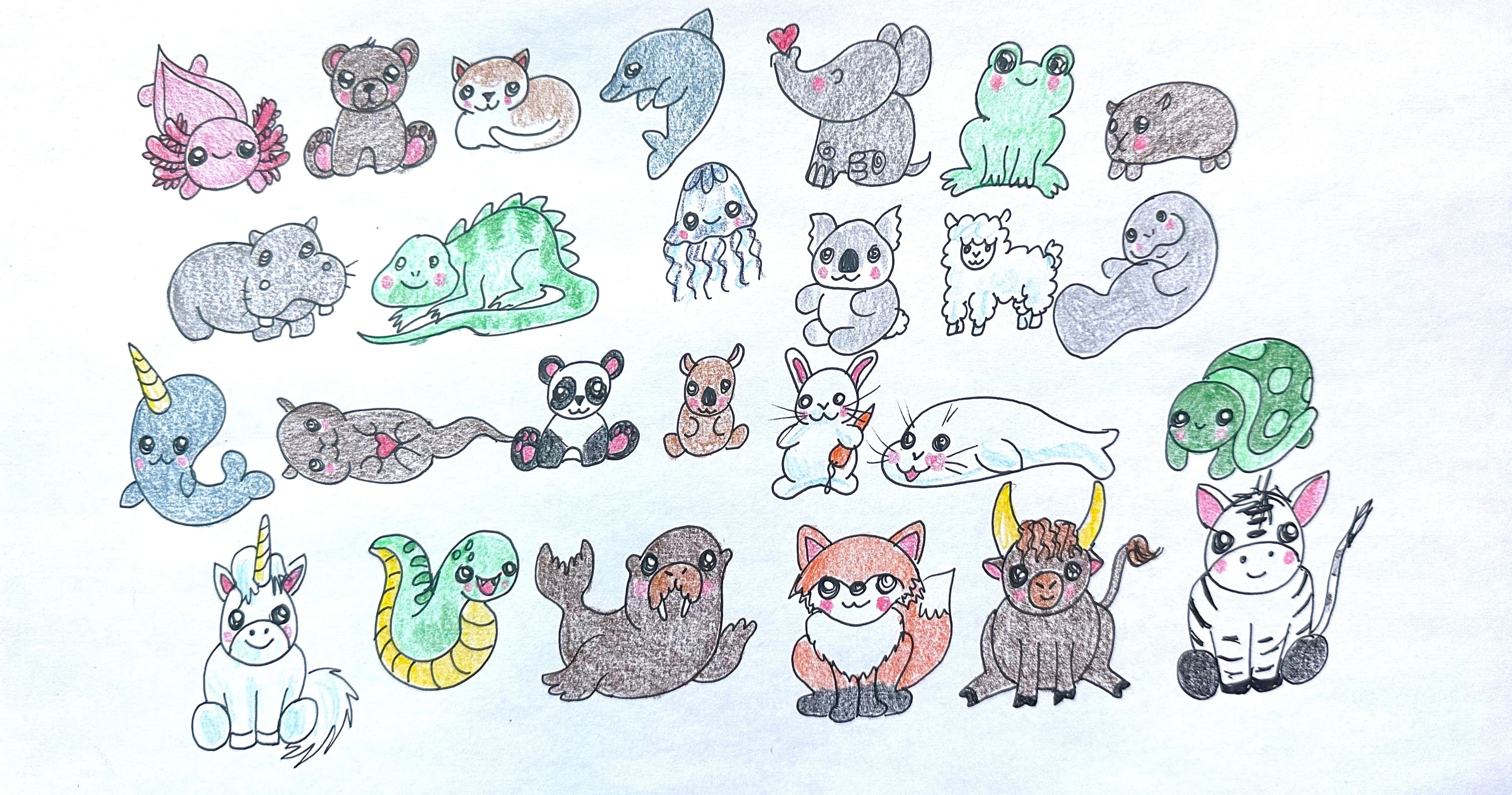 Art Class - Kawaii Animals a-Z