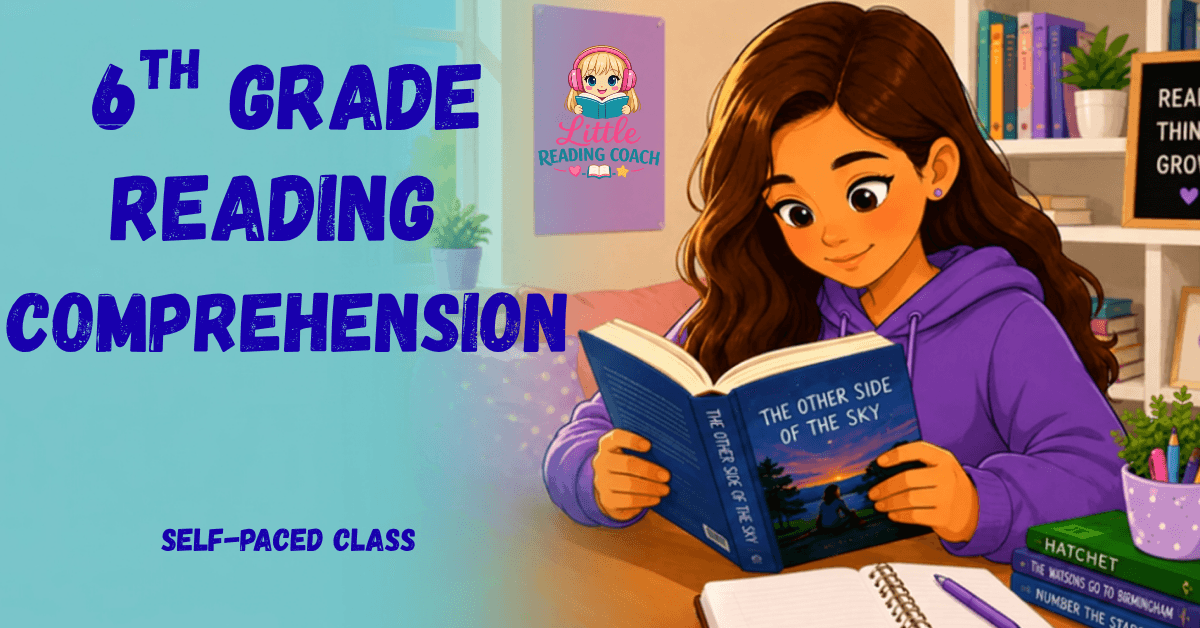 English Class - Engaging 6th Grade Lit