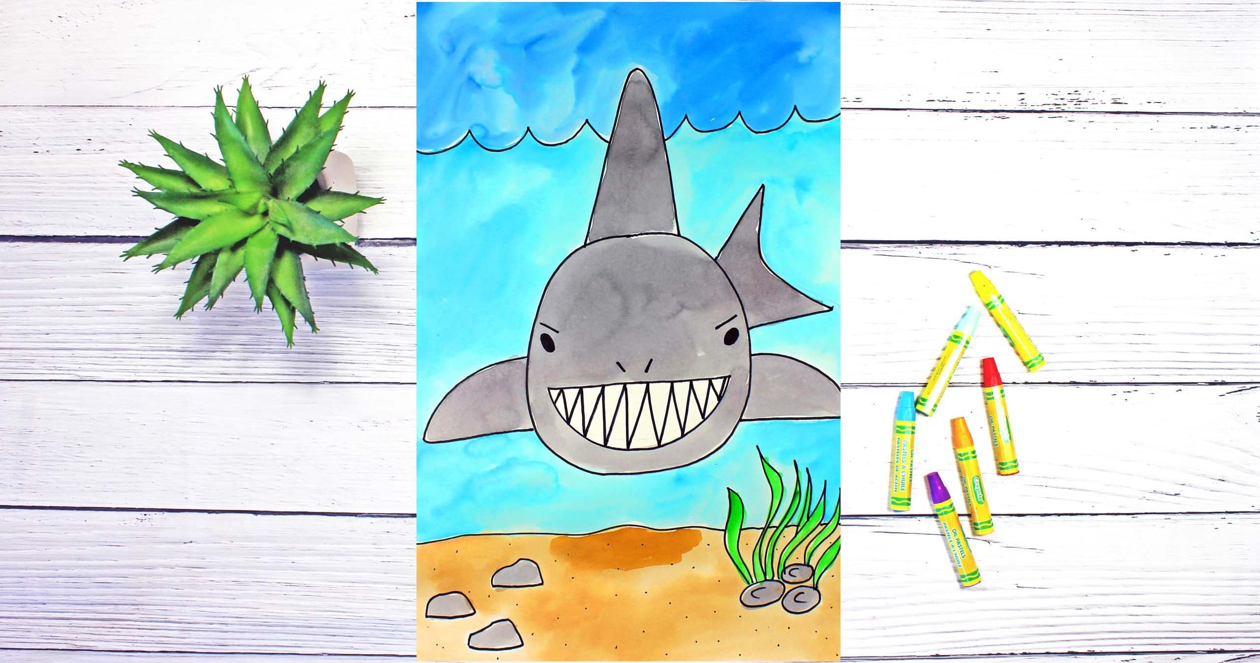 Art Class - Draw & Paint Stealthy Shark