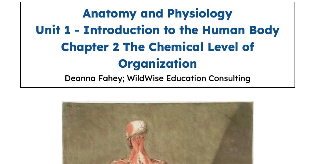 Science & Nature Class - Anatomy & Life