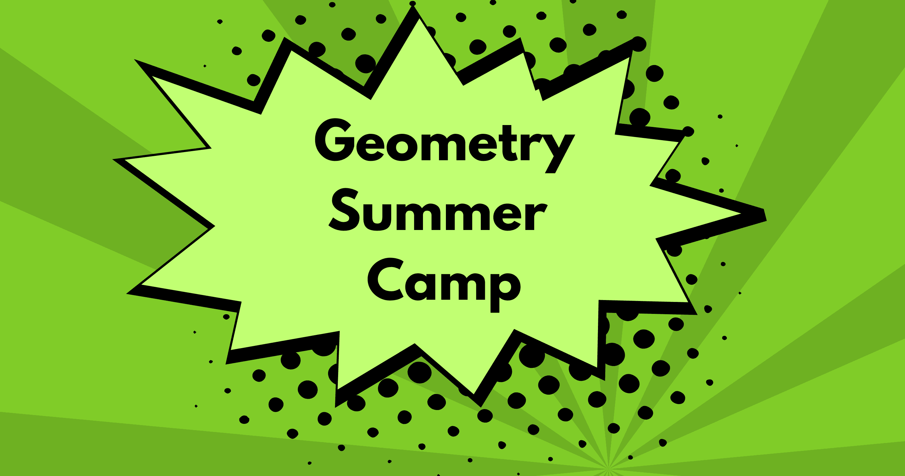 Math Class - Geometry Summer Math Camp