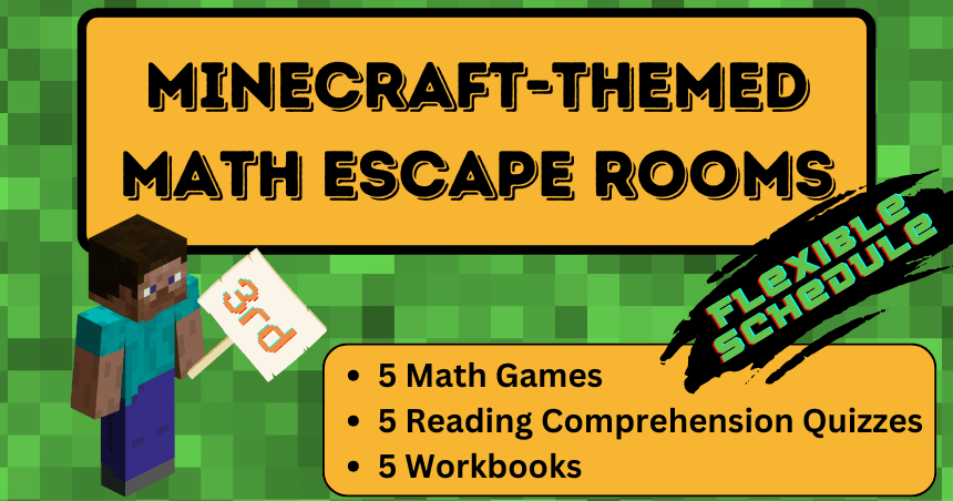 Math Class - Minecraft Math Escape