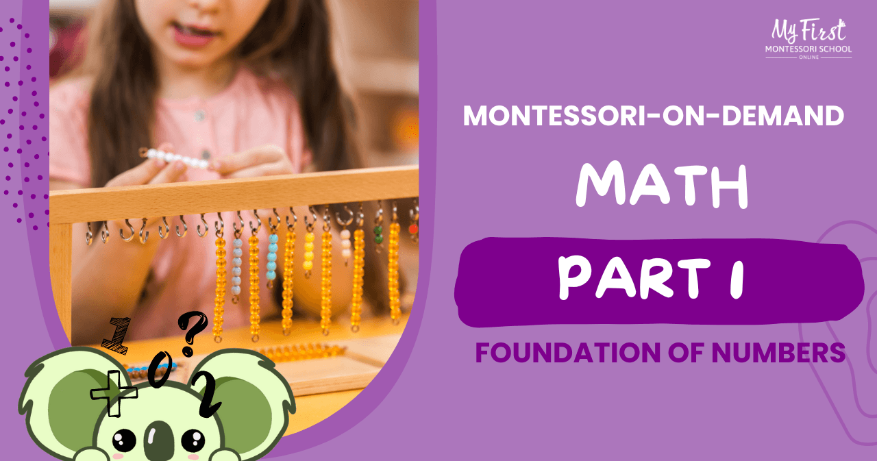 Math Class - Montessori Math Foundations