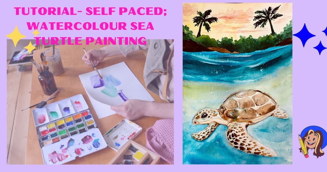 Art Class - Watercolour Beach Painting