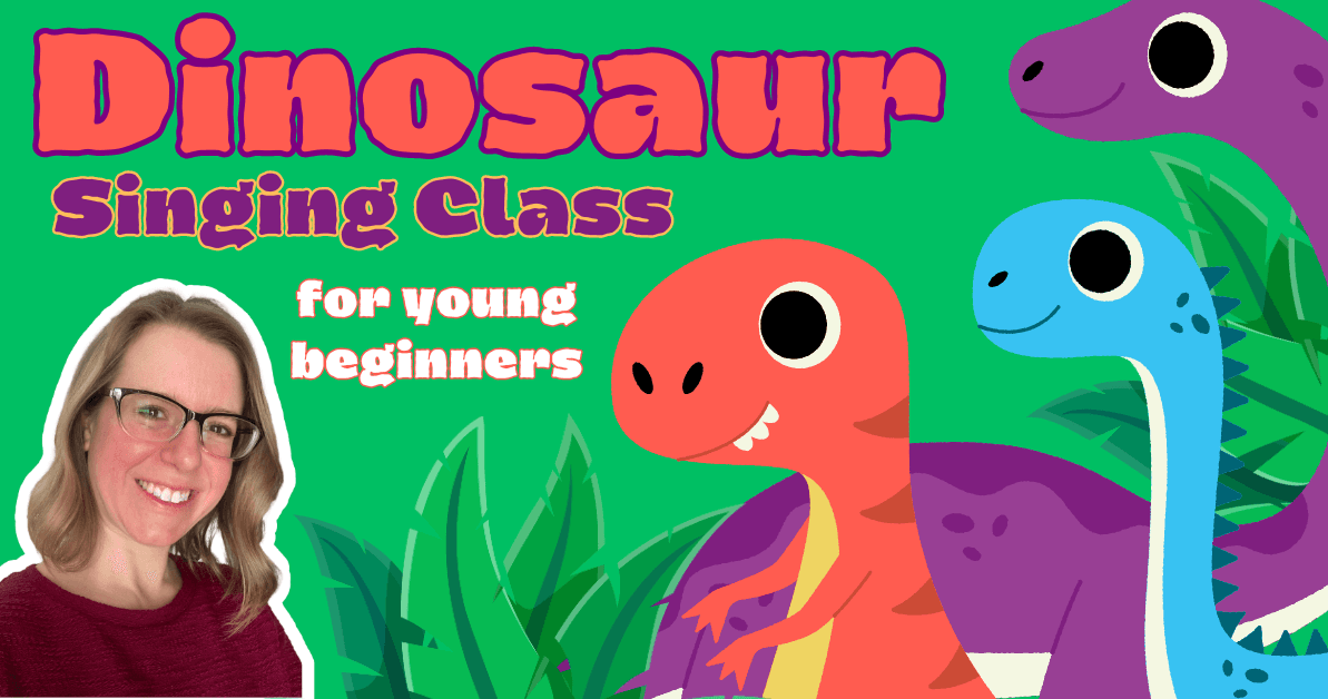 Music Class - Sing Like a Dino! Class