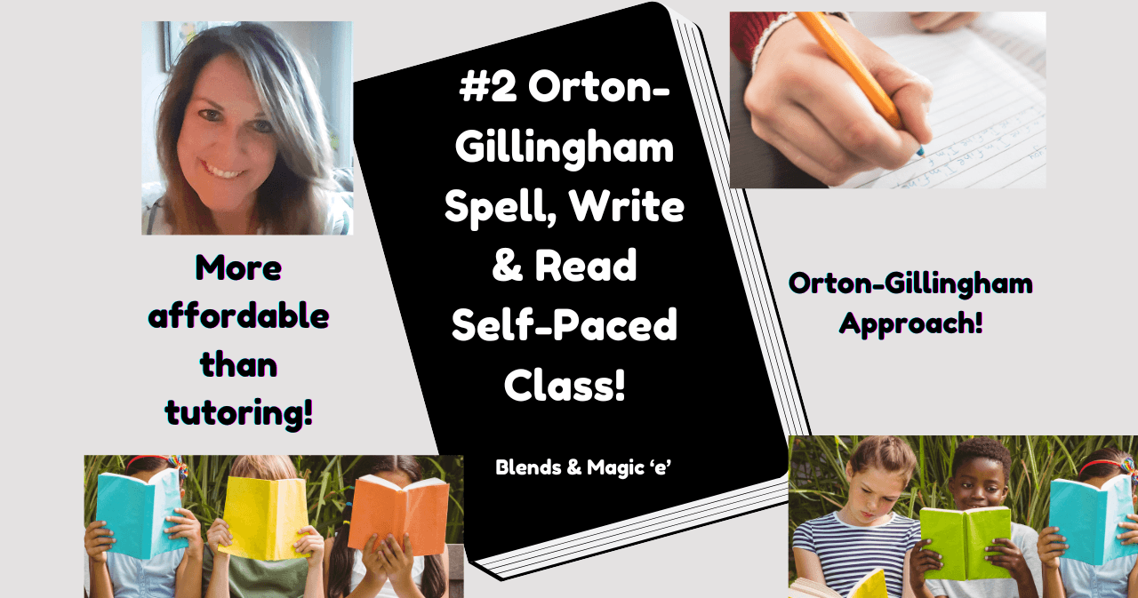 English Class - Orton-Gillingham Spell