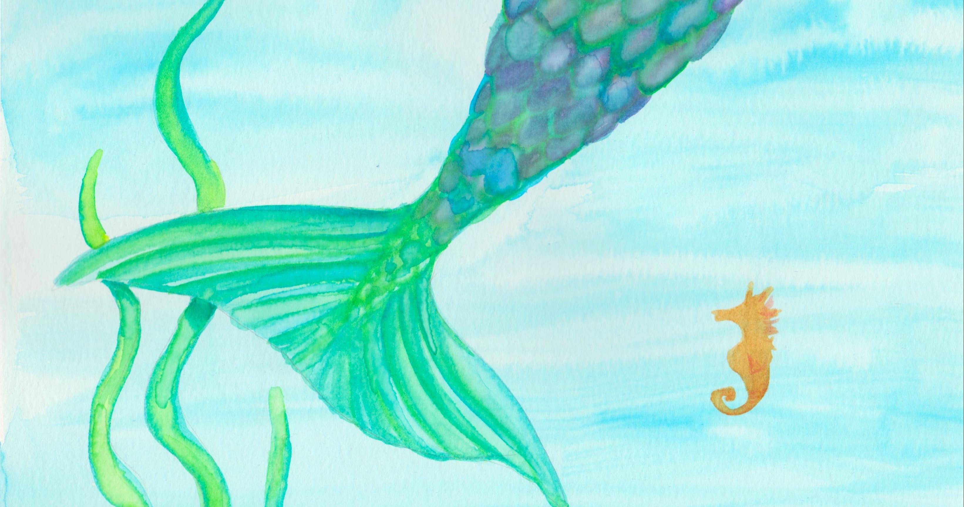 Art Class - Paint Magical Mermaid Tails