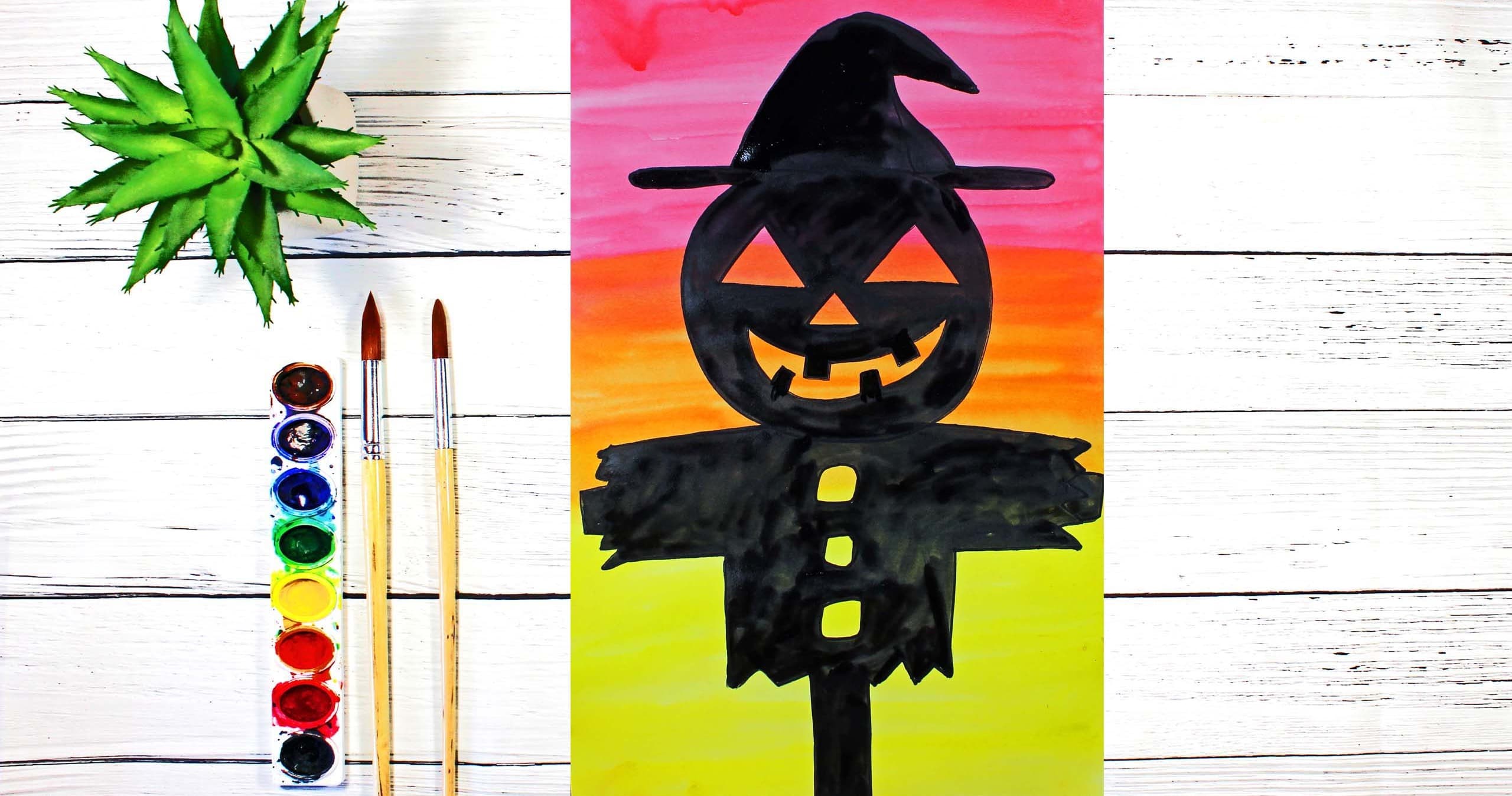 Art Class - Draw & Paint Jack-O-Lantern