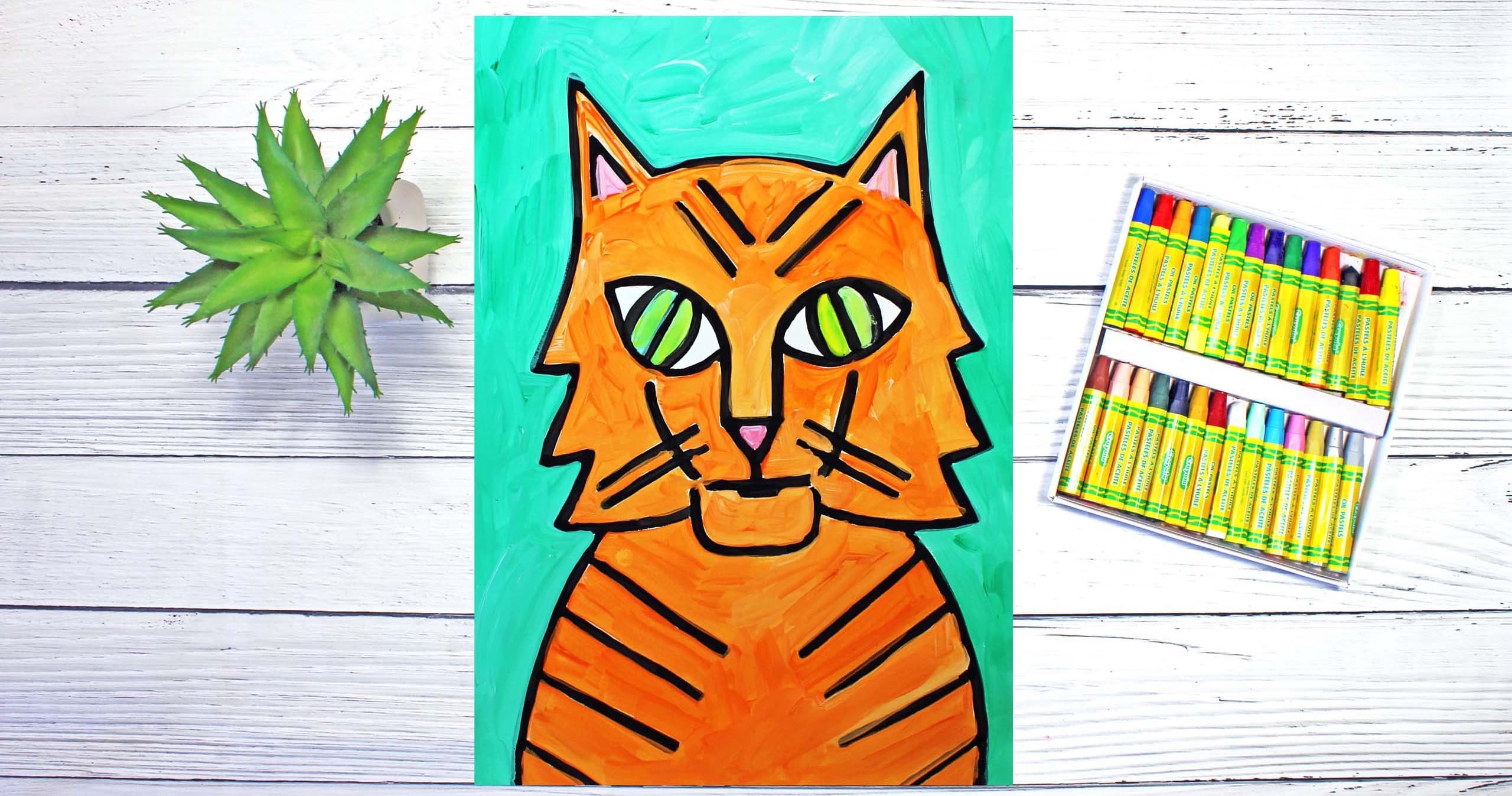Art Class - Create Vibrant Tiger Art