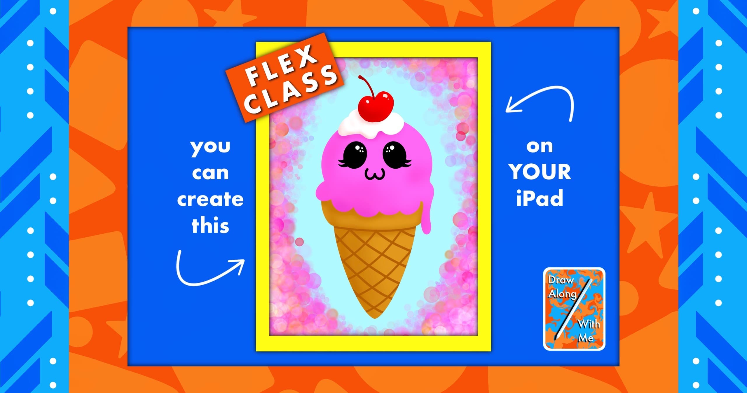Art Class - Procreate Kawaii Ice Cream