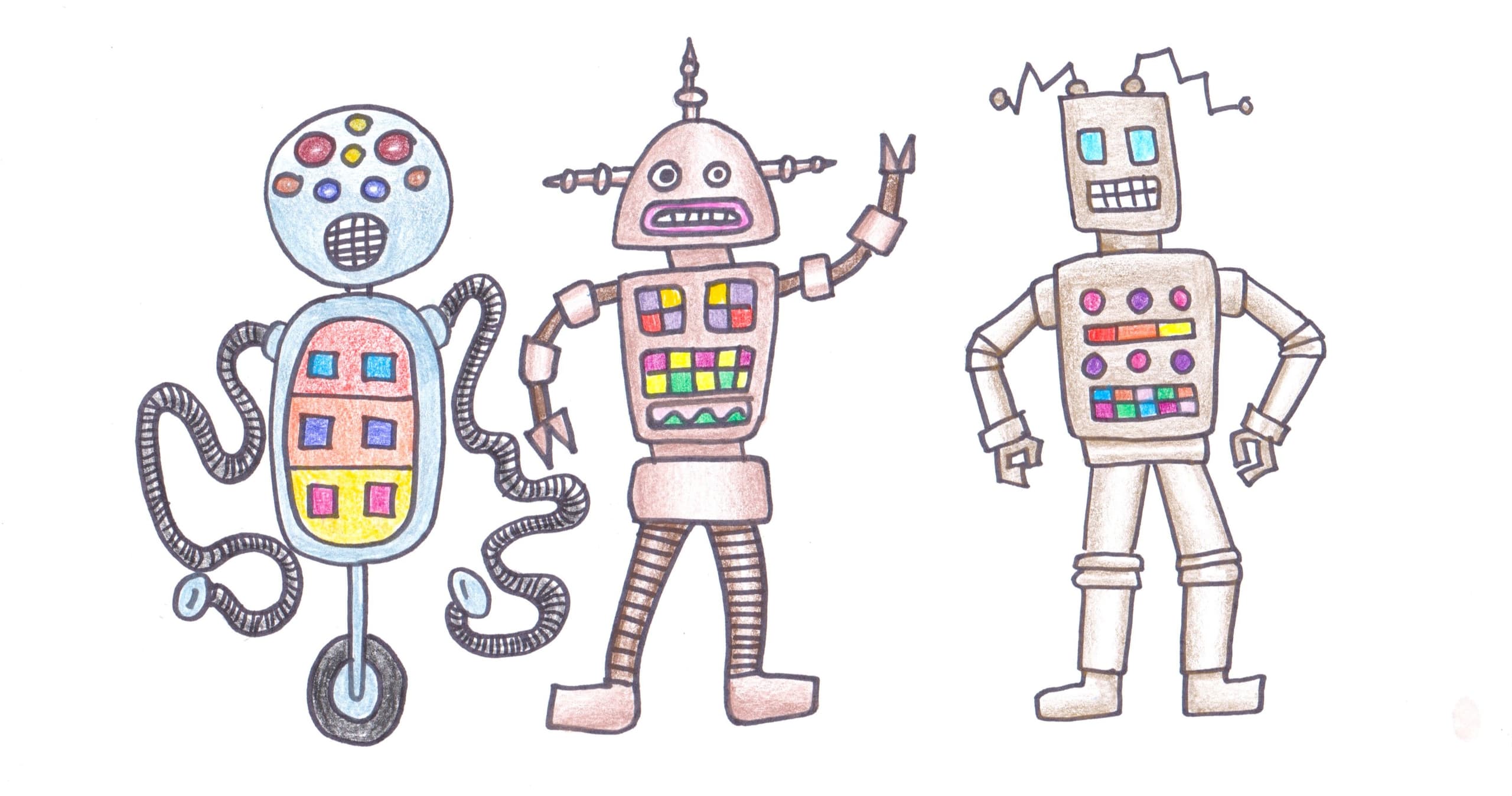 Art Class - Draw a Helpful Robot!