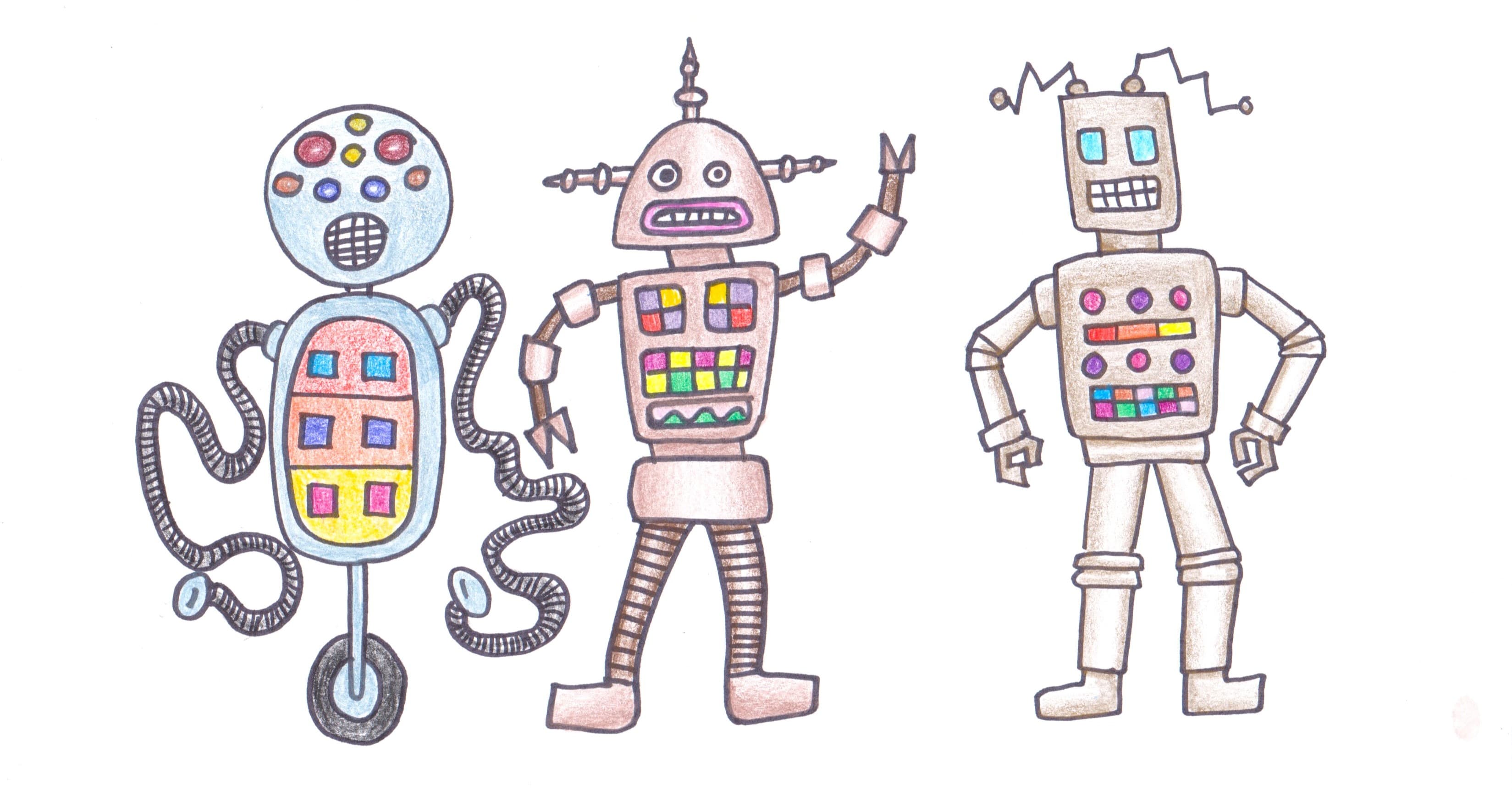 Art Class - Draw a Helpful Robot!