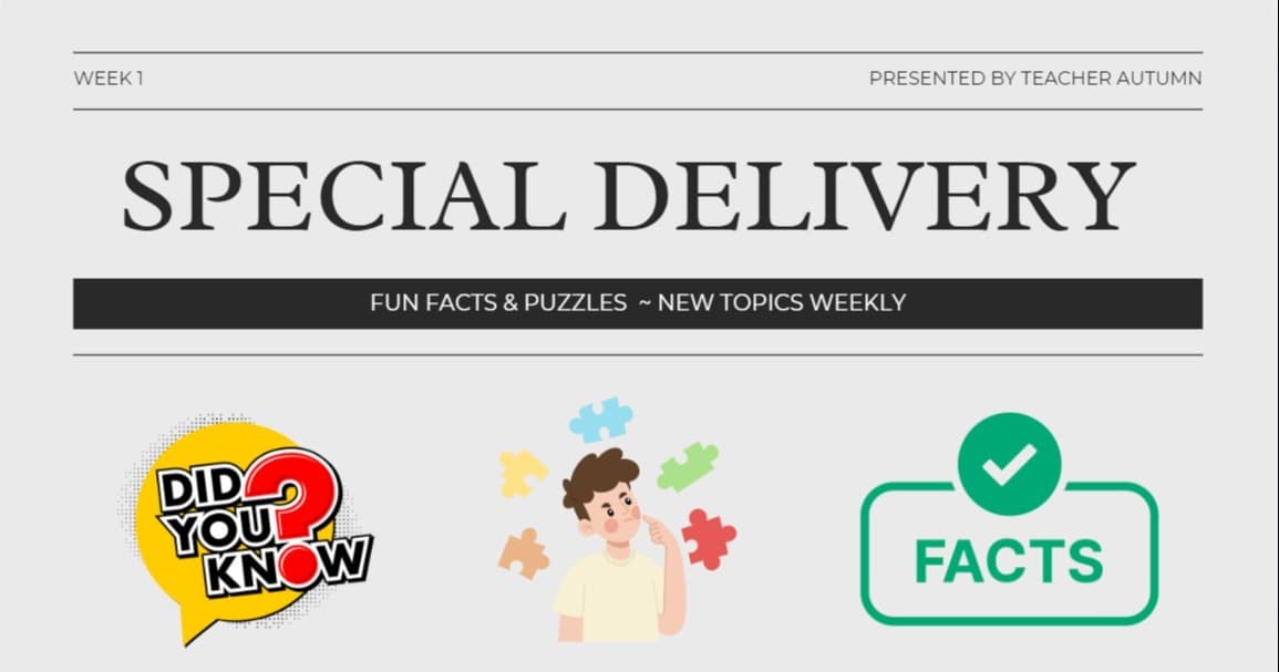 Life Skills Class - Fascinating Facts