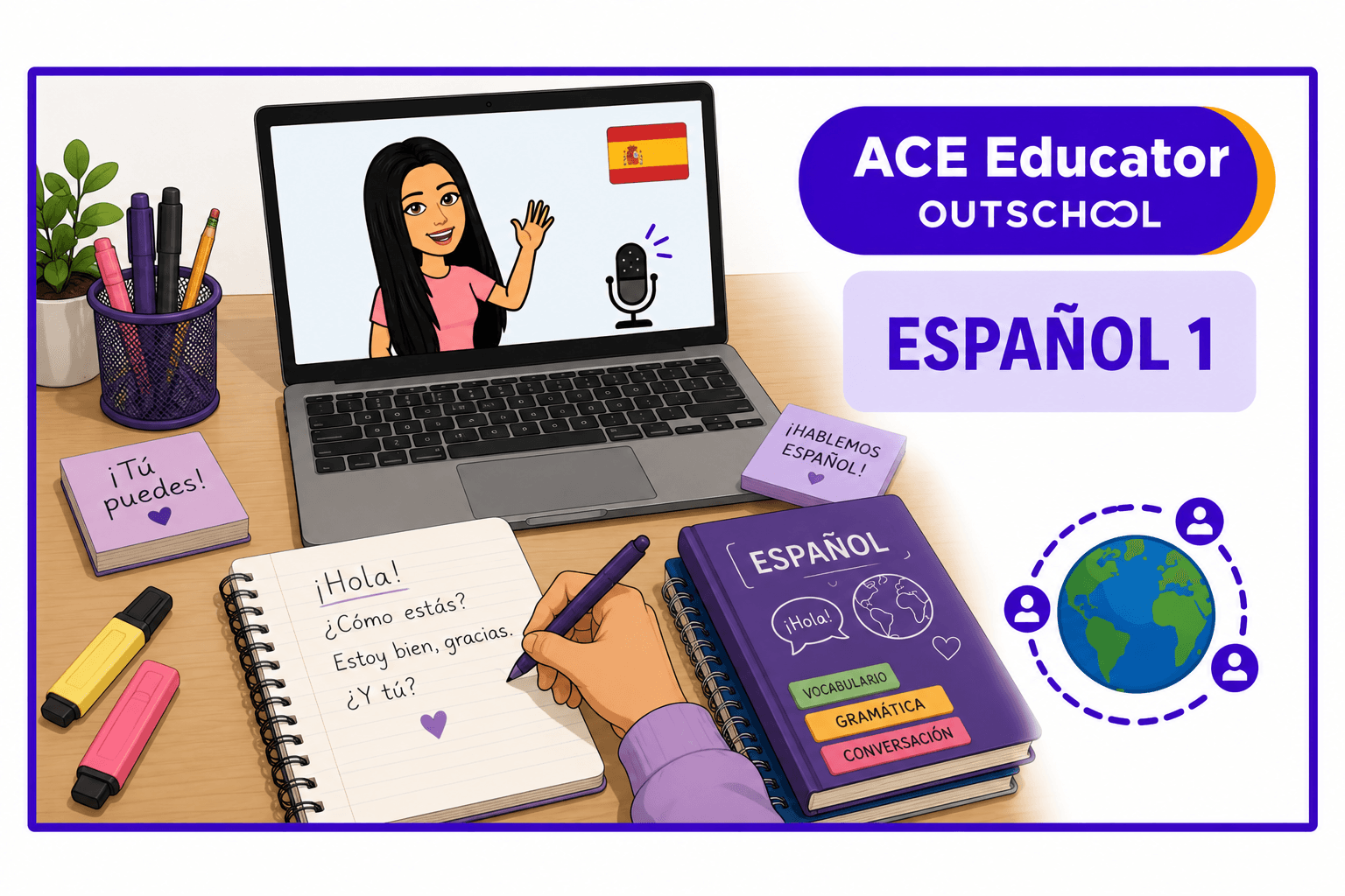 World Languages Class - Intro Spanish 9+