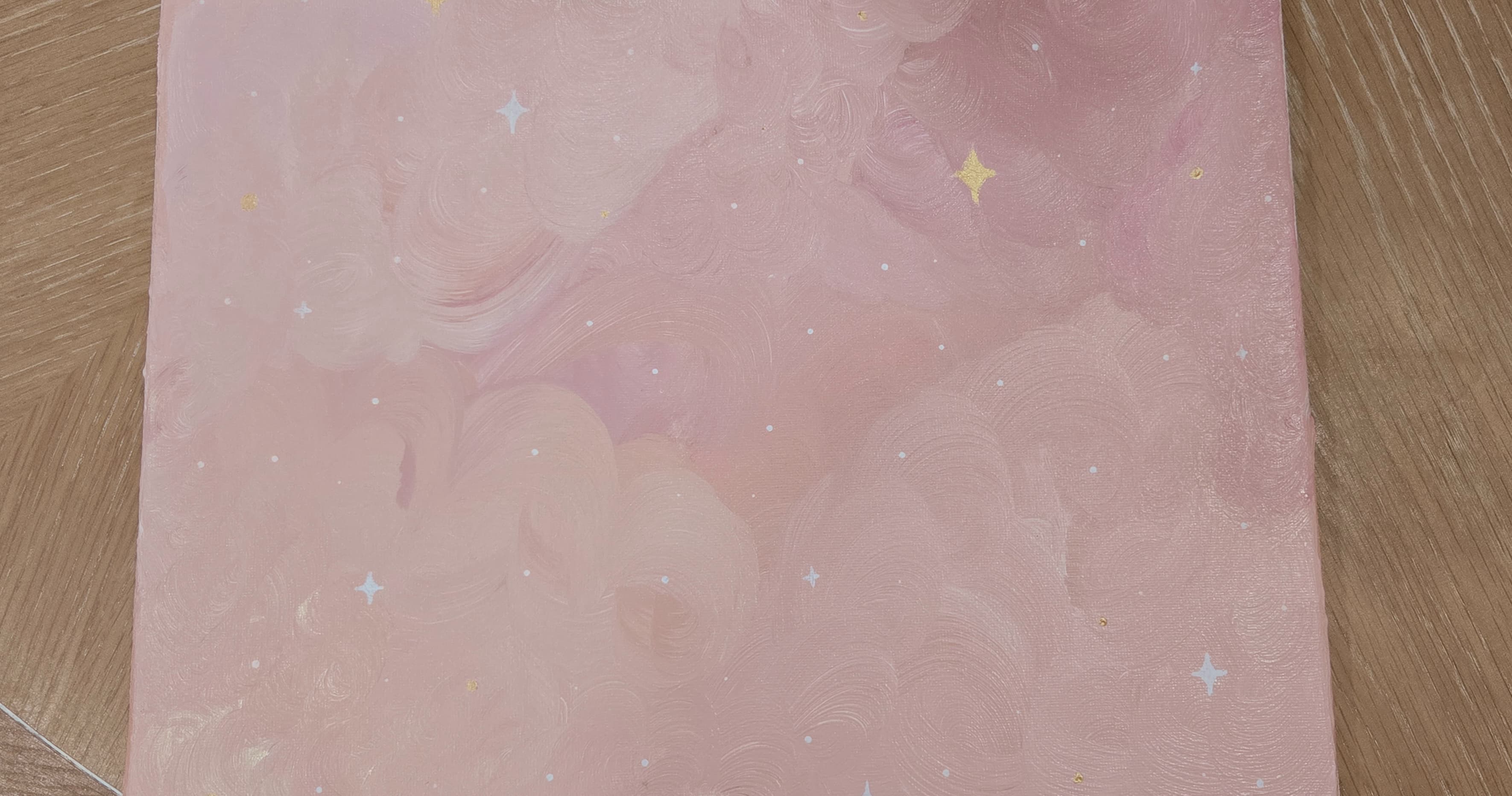 Art Class - Dreamy Abstract Painting