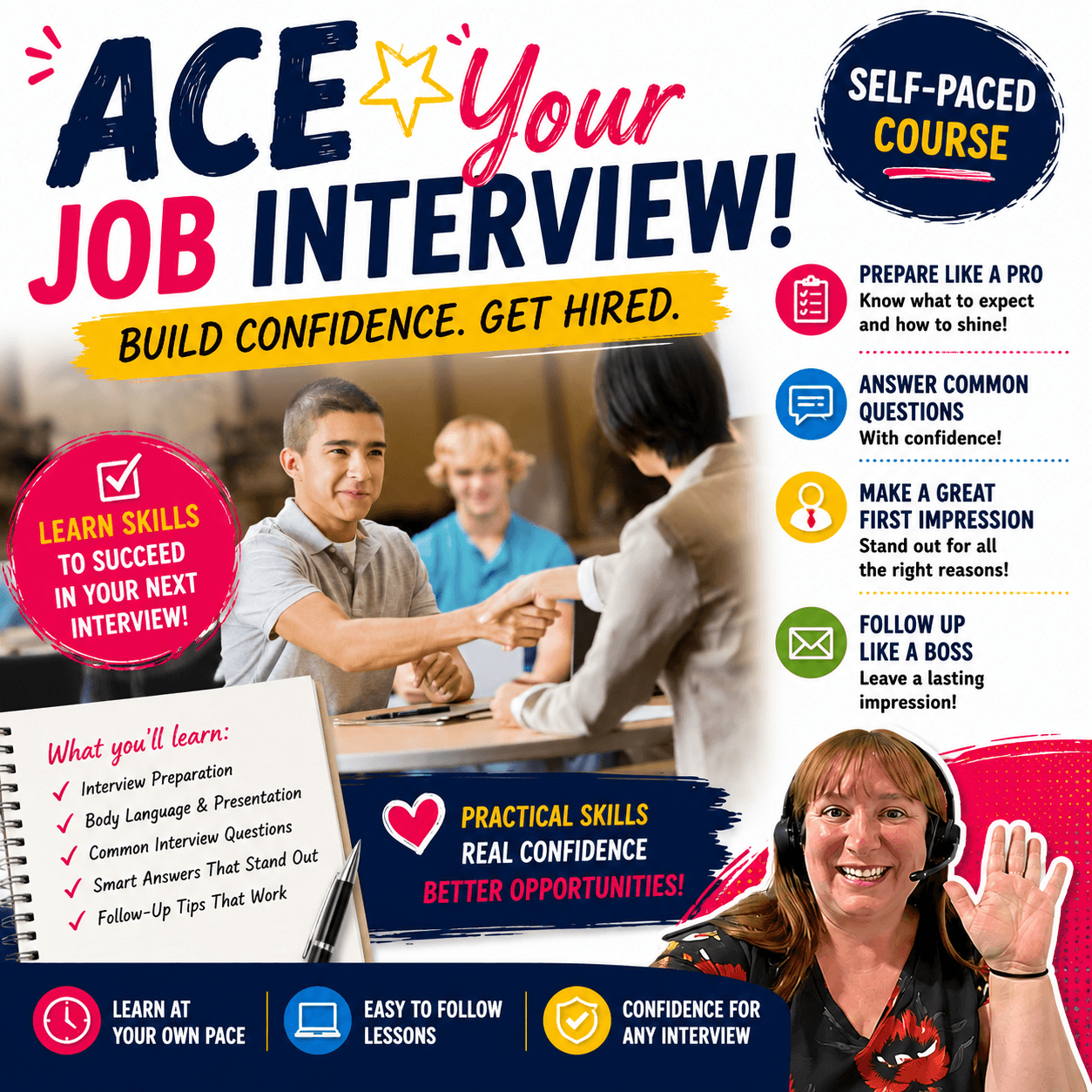 Life Skills Class - Ace Your First Job