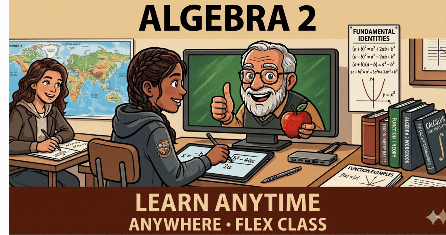 Math Class - Mastering Algebra 2