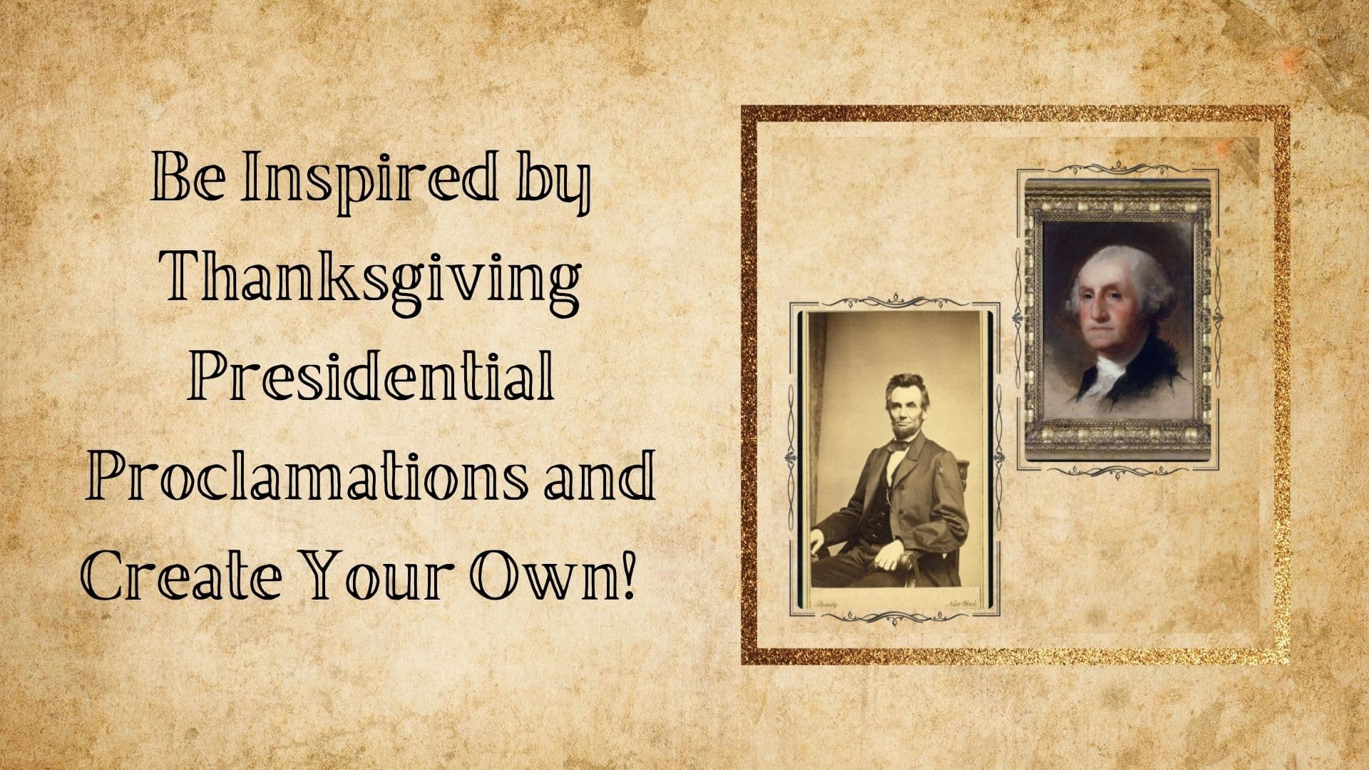 English Class - Crafting Proclamations